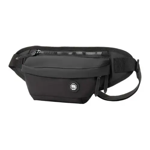 Li Ning, basketball nylon chest bag, shoulder bag, one-shoulder bag, black belt bag for men and women, for beloved