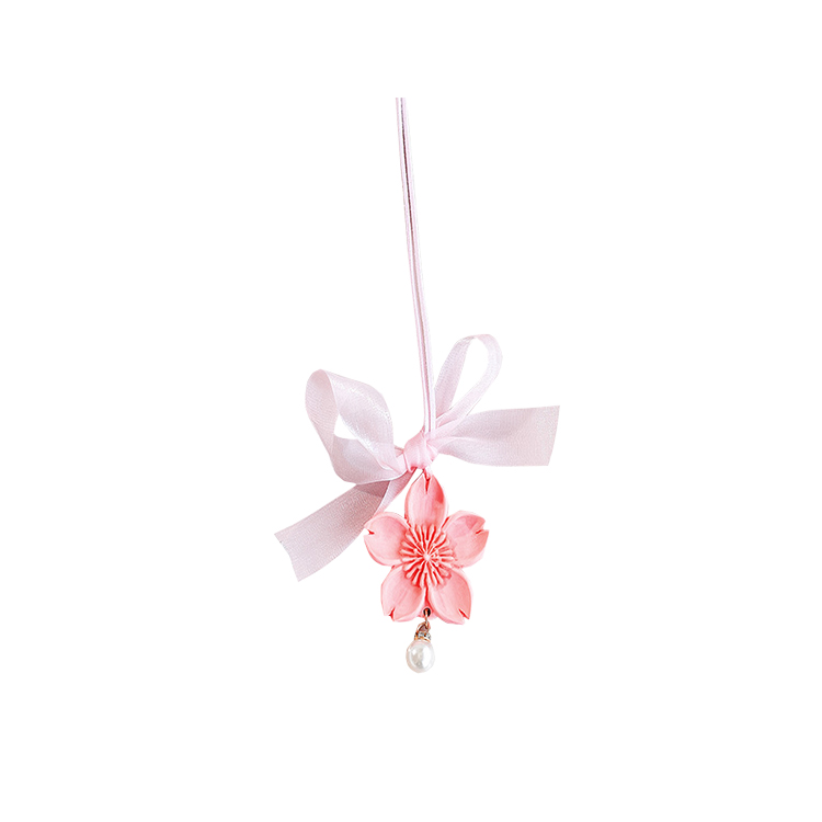 LEEIOO Sakura Series Fragrance Stone Car Pendant Wardrobe Diffuser Car Perfume Aromatherapy Universal
