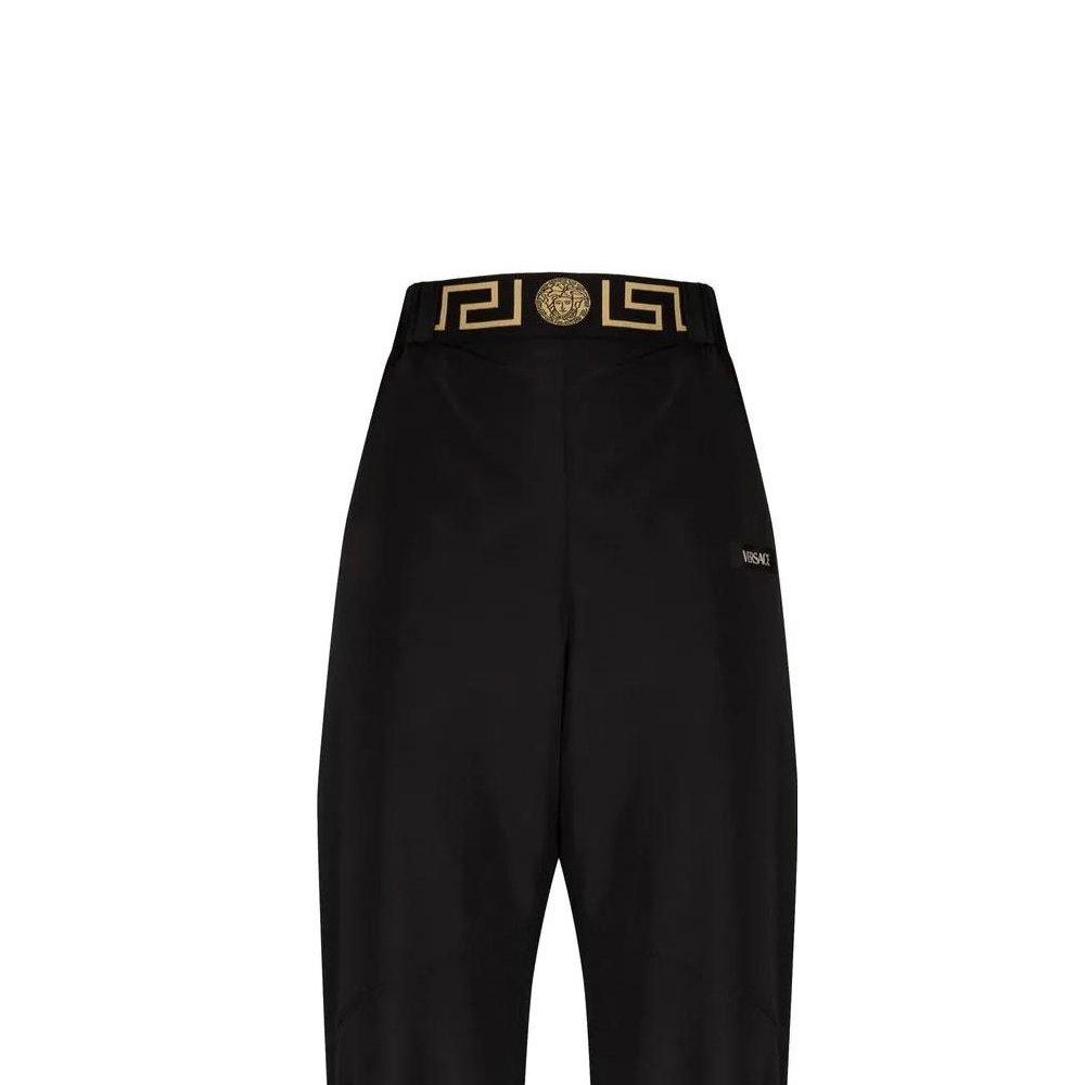 Женские штаны Versace SS22 Logo (черные) — фото 6