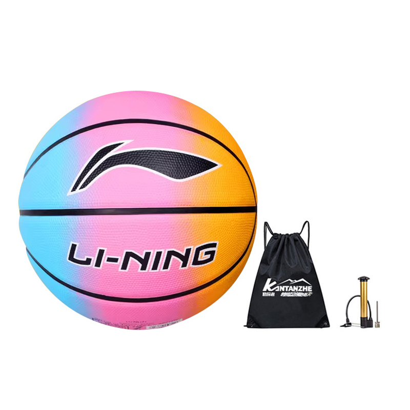 Li Ning Foamed Rubber Basketball Size 7 Competition Unisex China Mainland Version