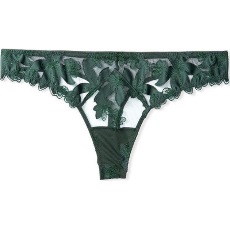 Женские трусы Victoria's Secret Thong (зеленые)