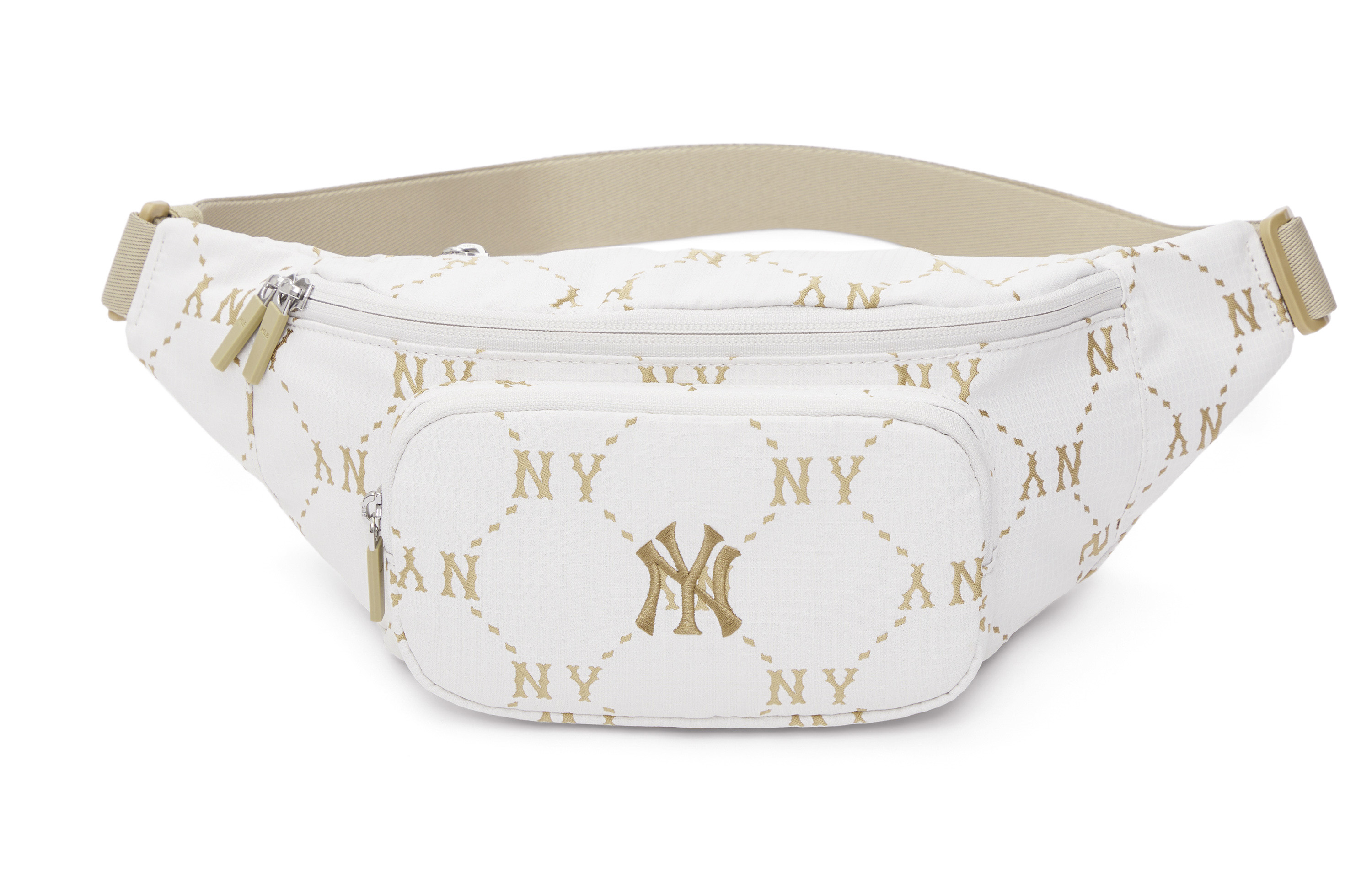 Сумка-поясная MLB 25SSNY (белая)