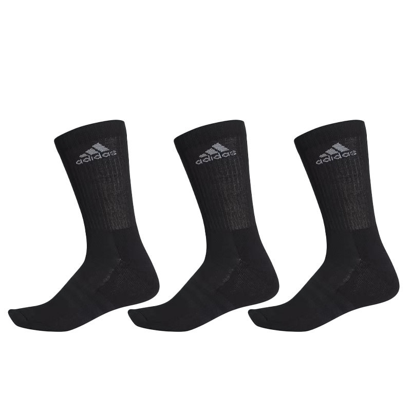 Adidas Crew Socks Men’s 3 Pack Black