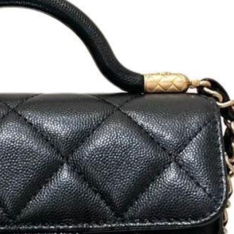 Женская сумка Chanel 24A Flap Bag (черная) — фото 3