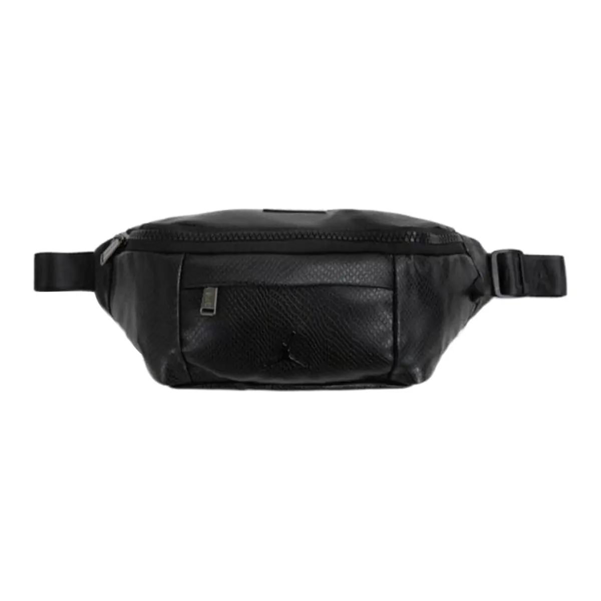 Jordan Casual Artificial Leather Crossbody Bag, Sling Bag, Fanny Pack Regular Unisex Black