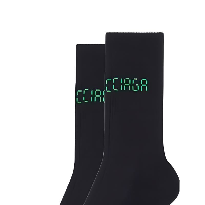Balenciaga FW22 Crew Socks Women’s 1 Pack Black