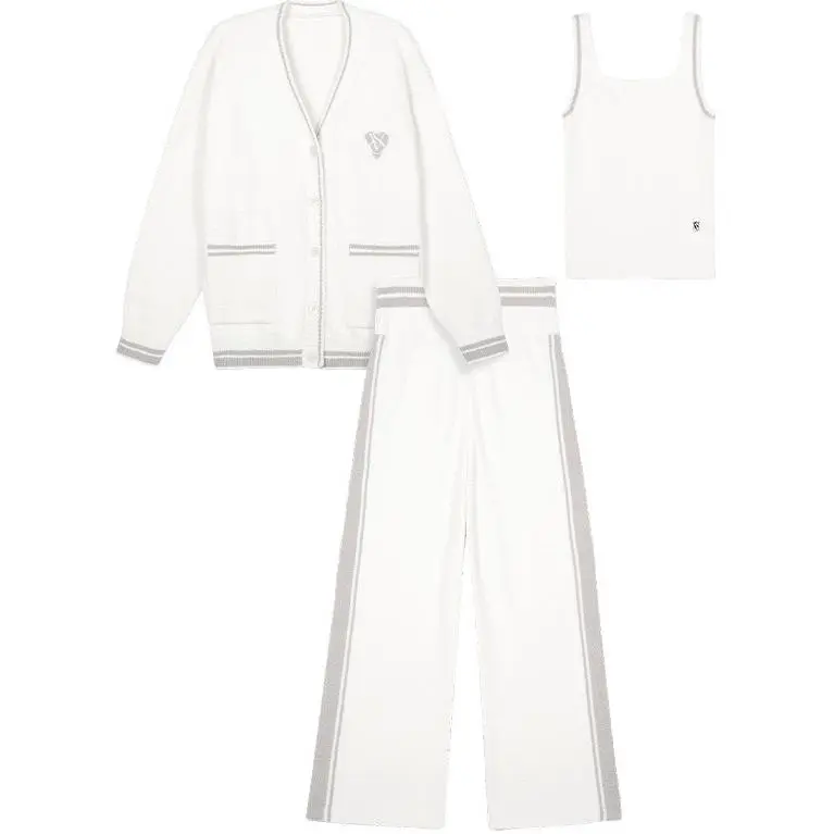 Victoria's Secret THE MIX Pajama Set Women's Coconut Milk White
