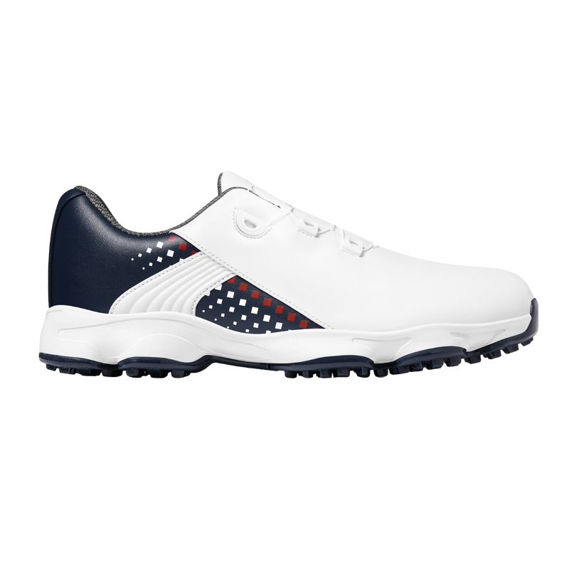 PGA Slip Resistant Low top Golf Shoes Men’s White Blue
