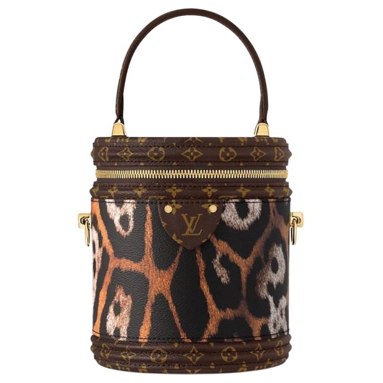 LOUIS VUITTON Adjustable removable foldable design straps with zipper, shopping bag, one-shoulder bag
