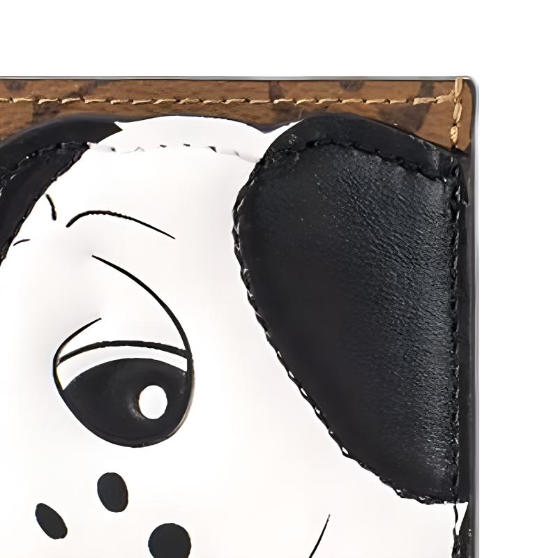 Женский кошелек Louis Vuitton x Sun Yitian (коричневый) — фото 4