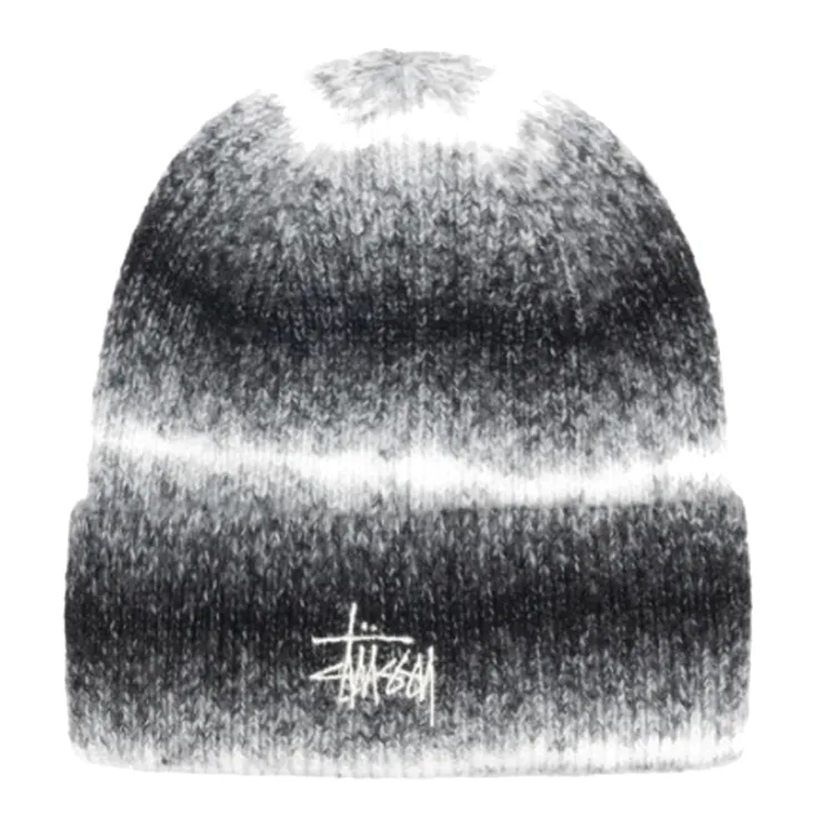 Stussy Cuff Stripe Knit Beanie