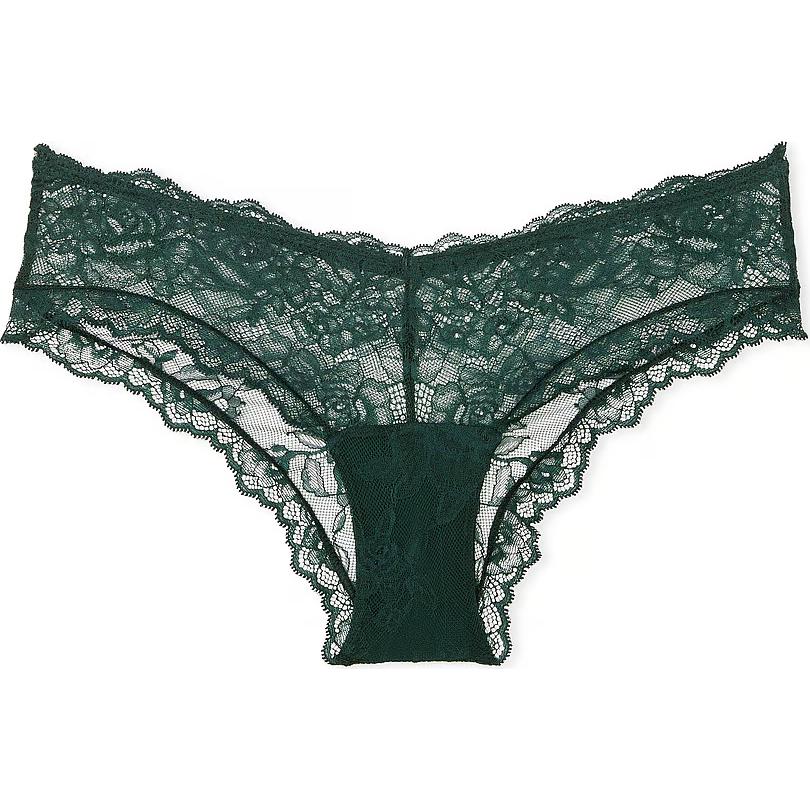 Женские трусы Victoria's Secret Very Sexy Rose Lace (зеленые)