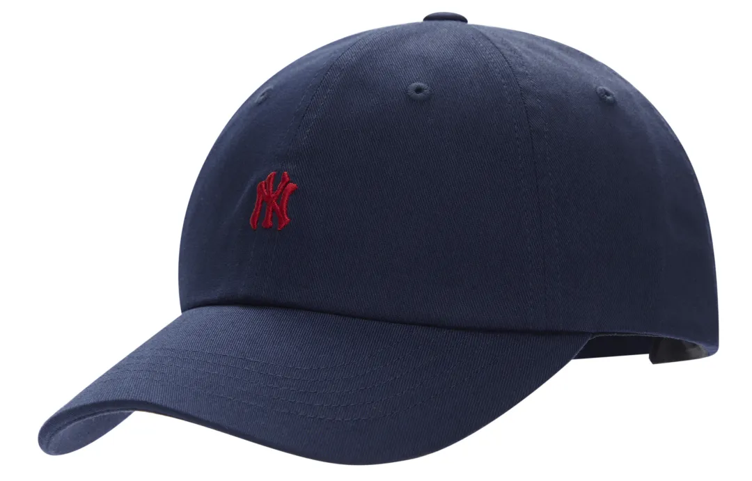 MLB Cotton Baseball Cap For Sun Protection Unisex Navy Blue
