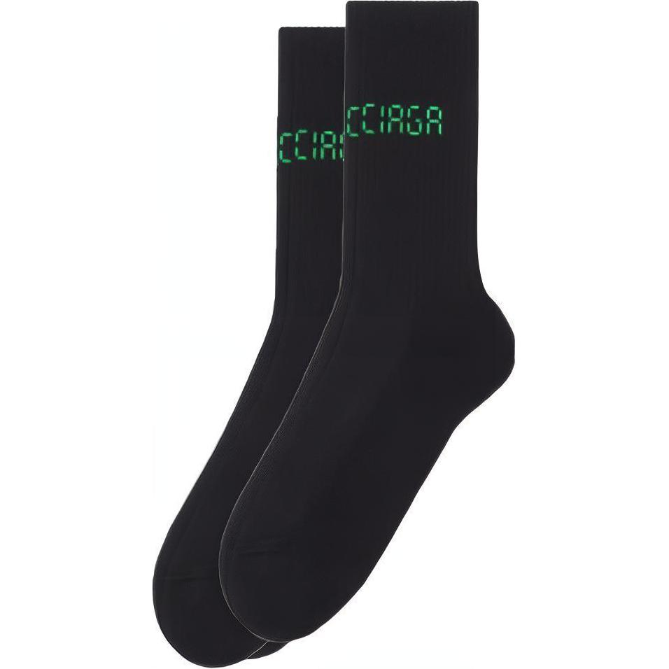 Balenciaga FW22 Crew Socks Women’s 1 Pack Black