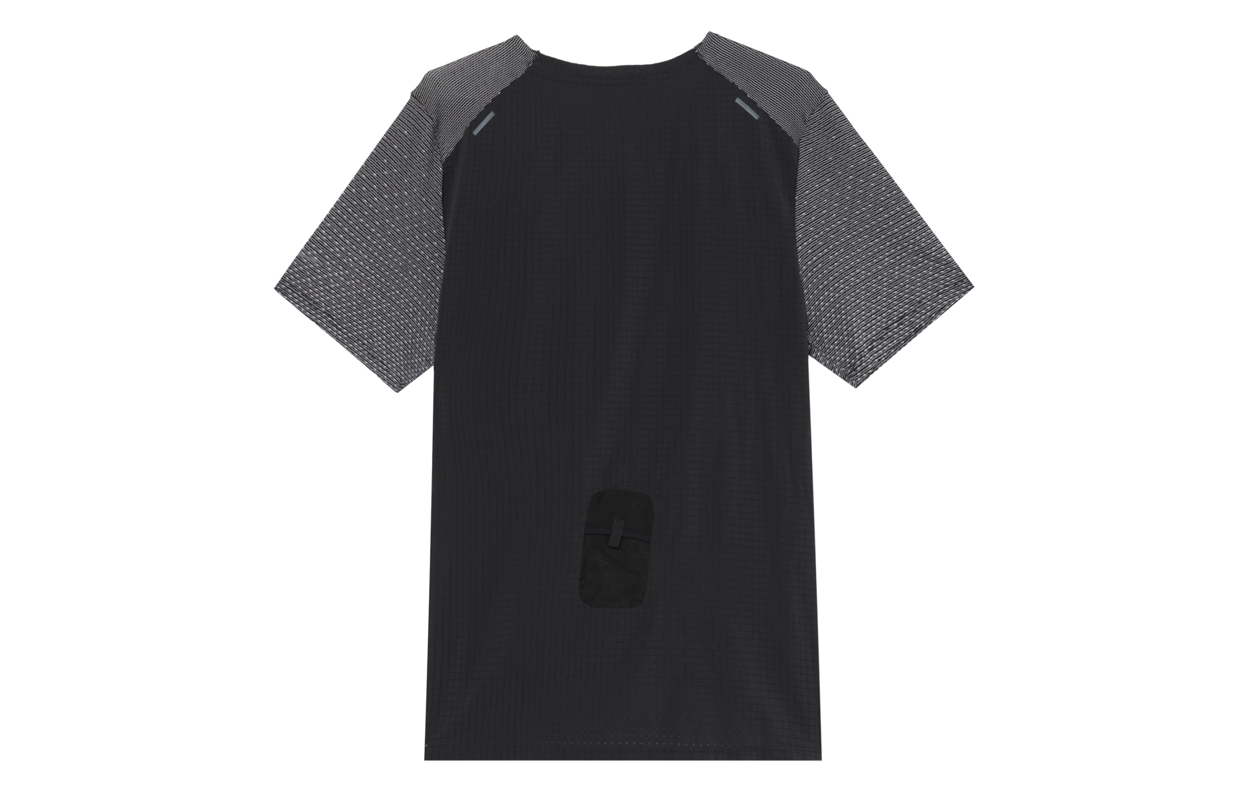 Nike Running T Shirts Men’s Gray Crew Neck Moderate Straight Fit
