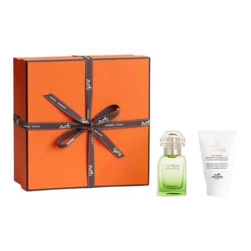 HERMES Hand cream, gift box, perfume, set contains rose, 30 ml, 50 ml