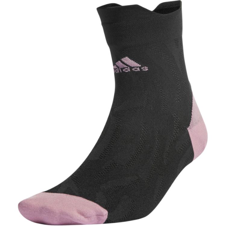 Adidas Crew Socks Unisex 1 Pack Black/purple Pink