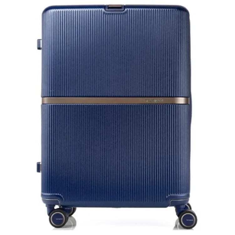 SAMSONITE MINTER PC Suitcase Travel Bag Luggage 20 Inch, 25 Inch, 22 Inch, 28 Inch Unisex Marine Blue