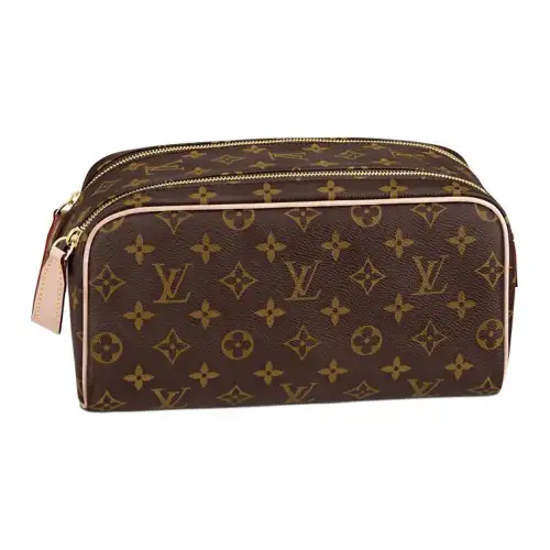 LOUIS VUITTON Dopp Kit Toilet Pouch Monogram Canvas
