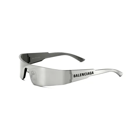 Balenciaga Square Sunglasses Men's Silver