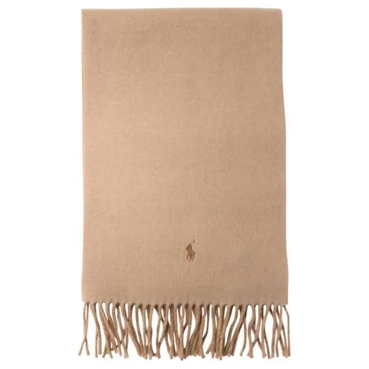 Polo Ralph Lauren Fringed Wool Scarf