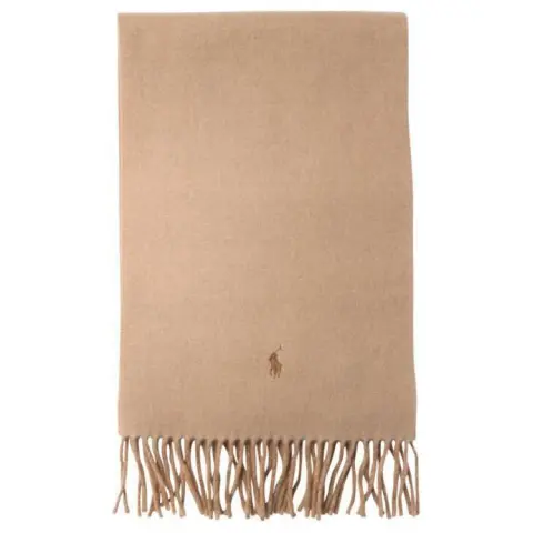 Polo Ralph Lauren Fringed Wool Scarf