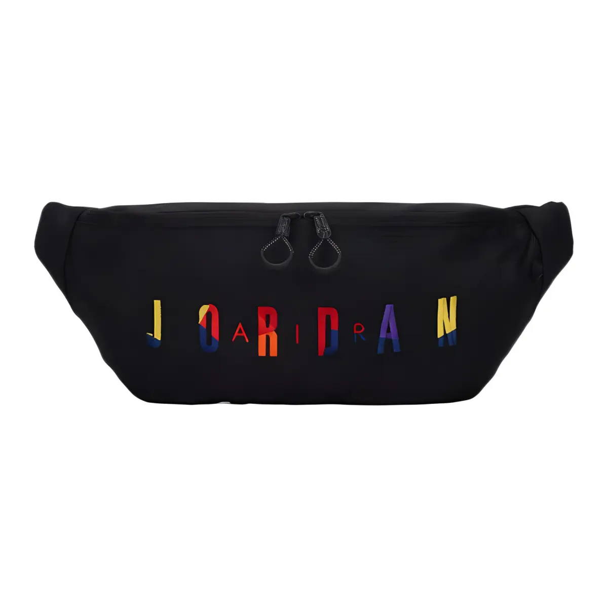 Jordan Polyester Crossbody Bag, Fanny Pack Regular Unisex Black