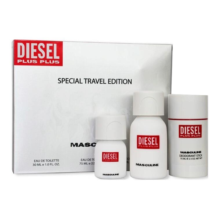 DIESEL Perfume for traveling, set, deodorant stick, 75 ml, 75 ml, 30 ml