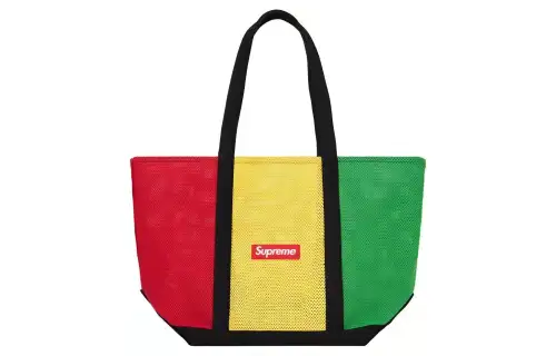 Supreme Cotton Tote Bag, Shopping Bag, Handbag, Shoulder Bag Large Unisex Multicolor