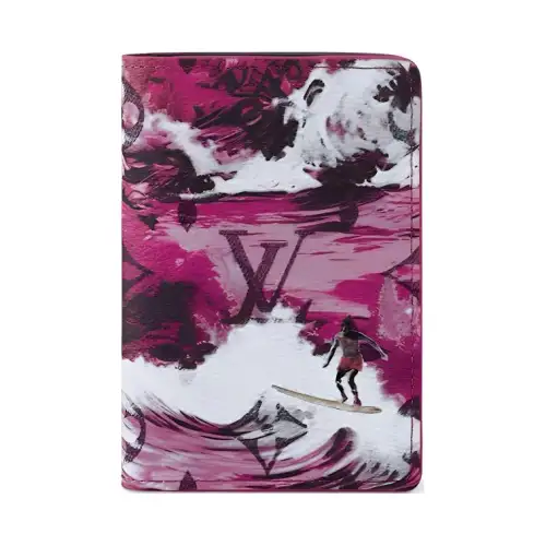 LOUIS VUITTON Pocket Organizer Monogram Surfin' Pink