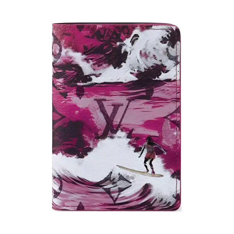 LOUIS VUITTON Pocket Organizer Monogram Surfin' Pink
