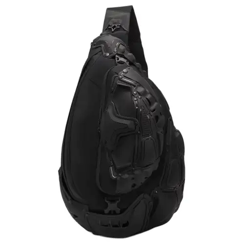 Nike Nike, foldable shoulder bag for leisure with zipper, one-shoulder bag, black chest bag