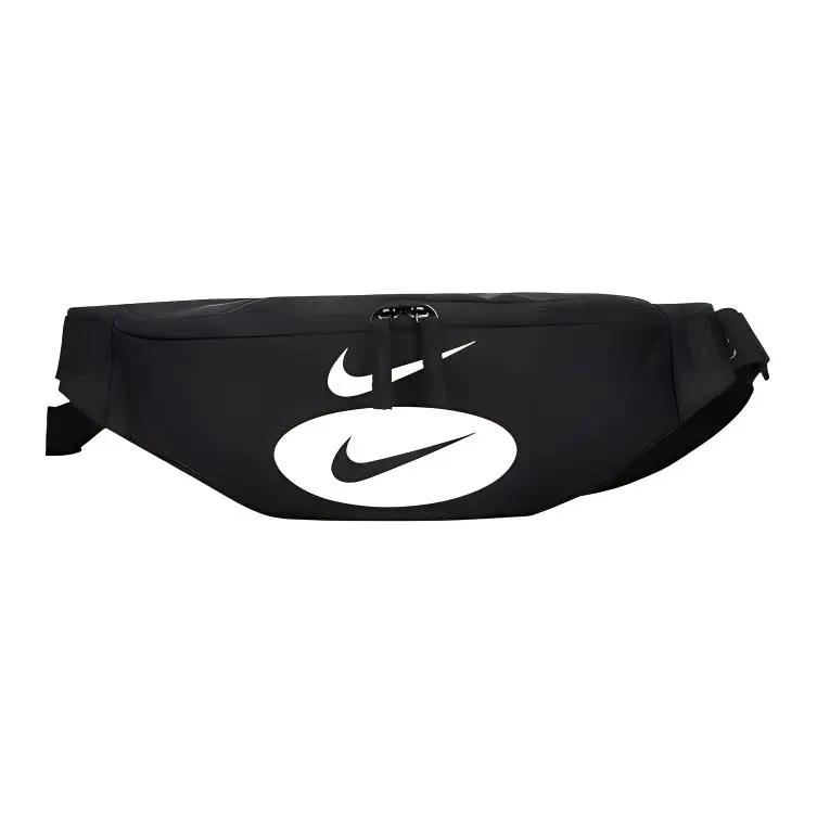 Nike Fabric Sling Bag, Fanny Pack Regular Unisex Black White