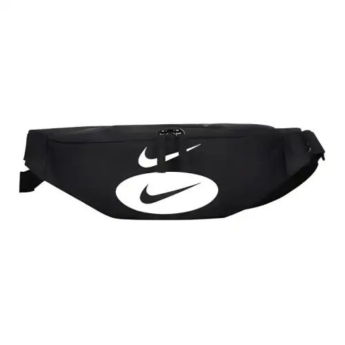Nike Fabric Sling Bag, Fanny Pack Regular Unisex Black White