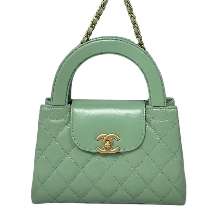 Женская сумка Chanel (зеленая)