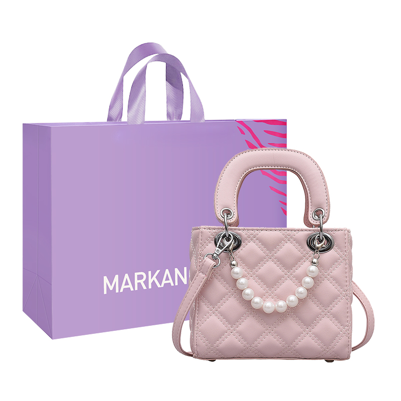 MARKANGARO Pu Shoulder Bag, Crossbody Bag, Handbag Regular Women's Lake Blue/Rose Dusty Pink/Black/White/Coffee