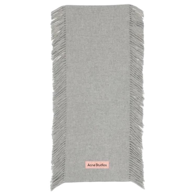Шарф Acne Acne Studios (светло-серый)