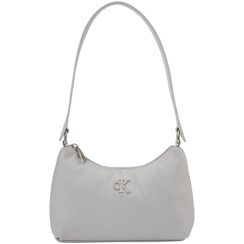 CALVIN KLEIN Fabric Handbag Medium Women's Pearl Gray
