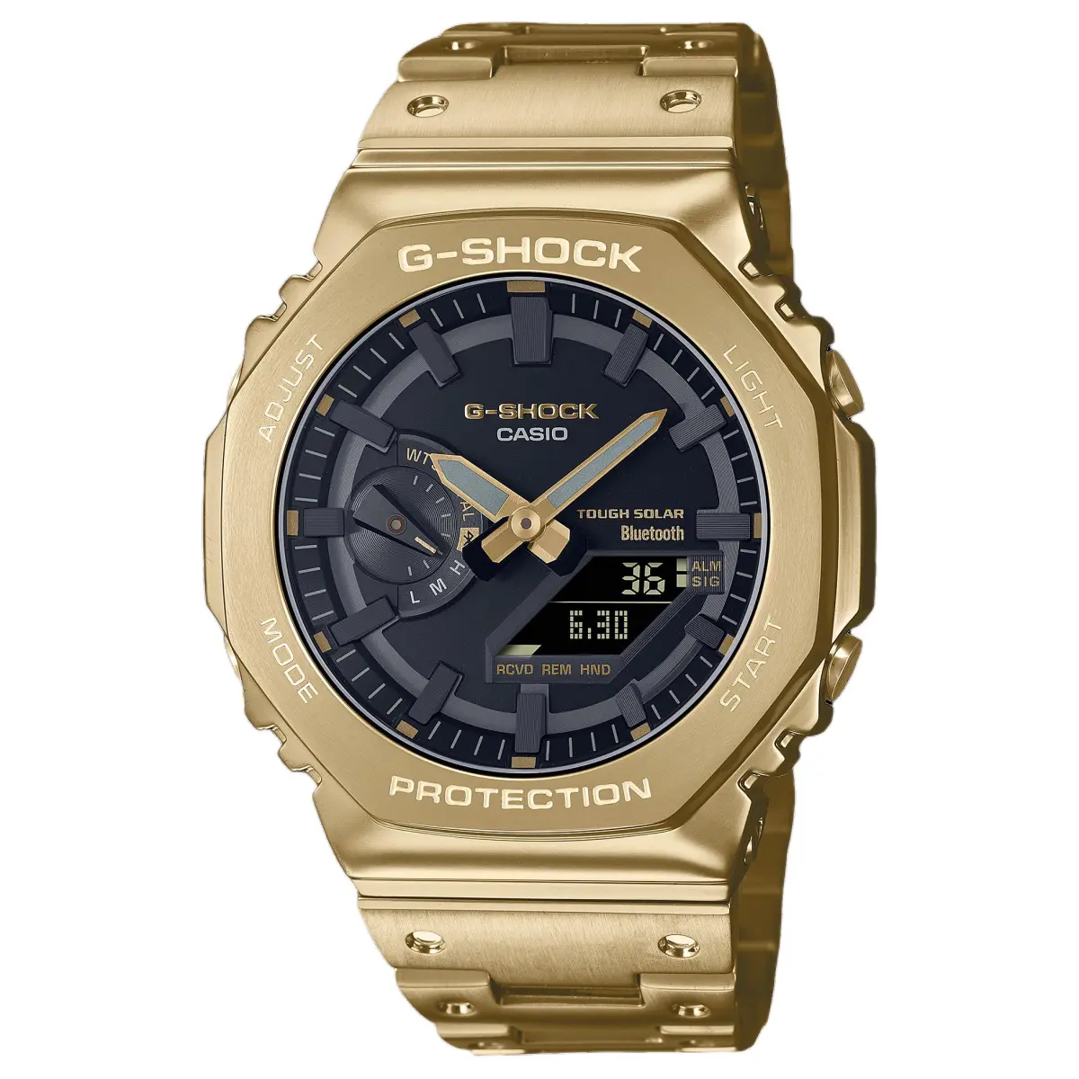 CASIO Unisex Full Metal Series Black Watch GM-B2100GD-9A