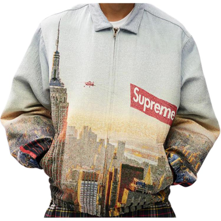 Куртка Supreme (светло-синяя) — фото 4