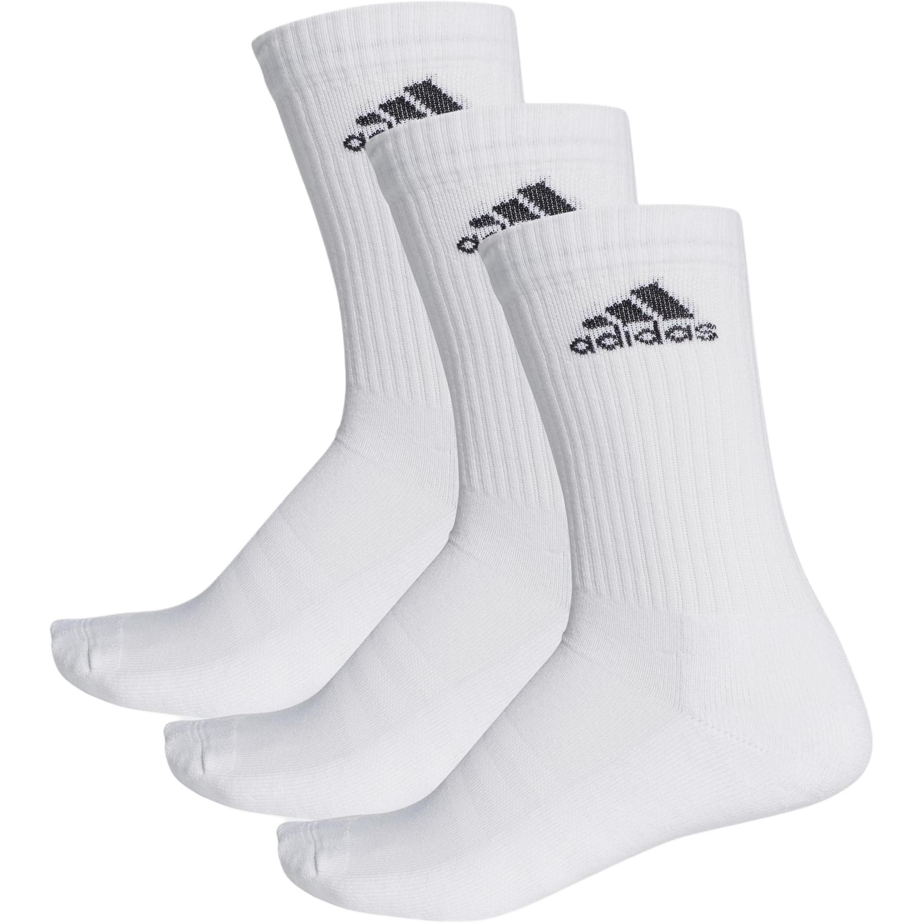 Adidas Crew Socks Unisex 3 Pack White