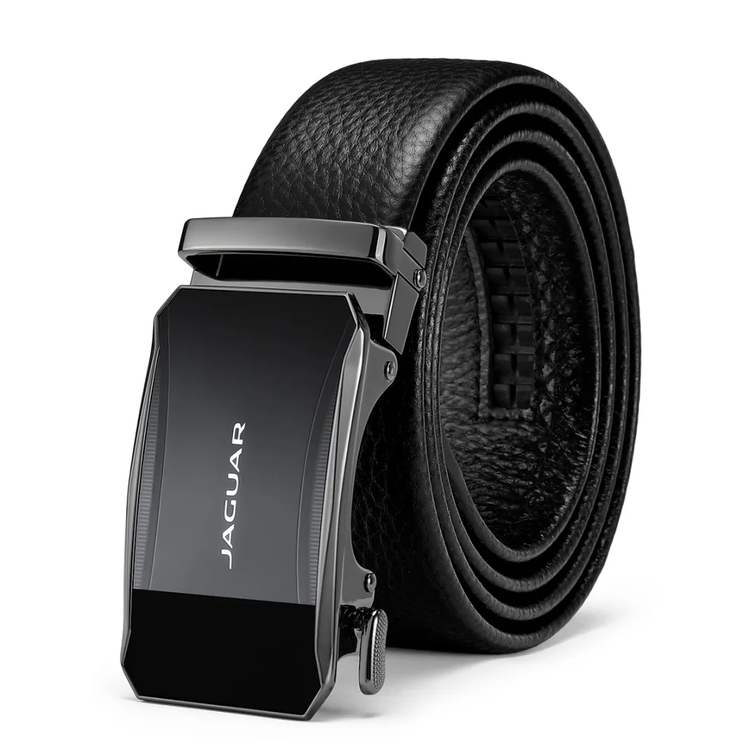 JAGUAR Leather Belts Men's 3.5cm