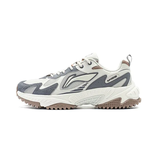LINING Venus 2.0 Casual Shoes Men Low-Top White Gray
