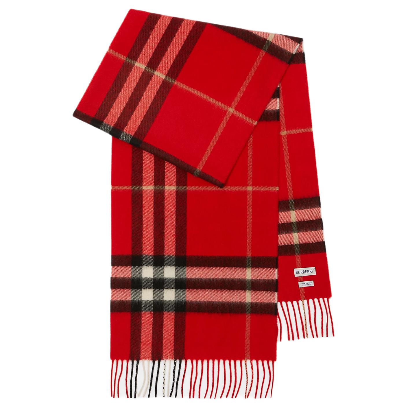 Унисекс шарф Burberry (красный)
