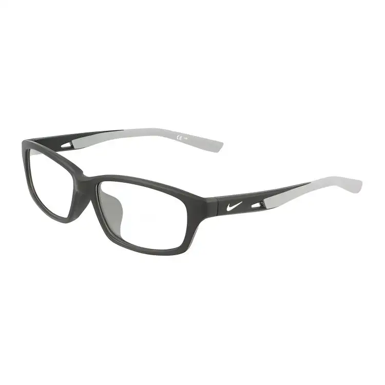 Nike Square Eyeglass Frames Men's Black