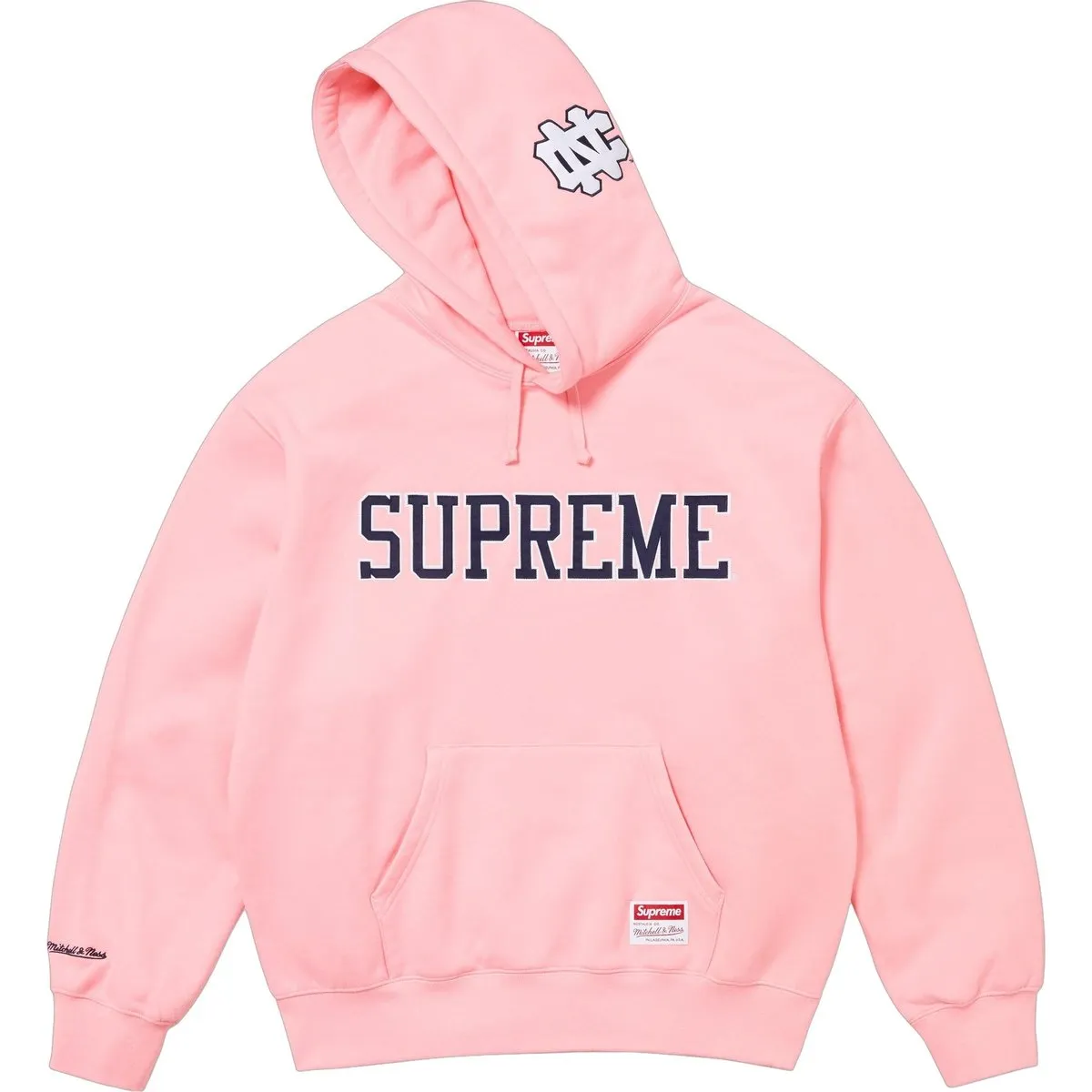 Supreme Mitchell & Ness Ncaa Hooded Sweatshirt