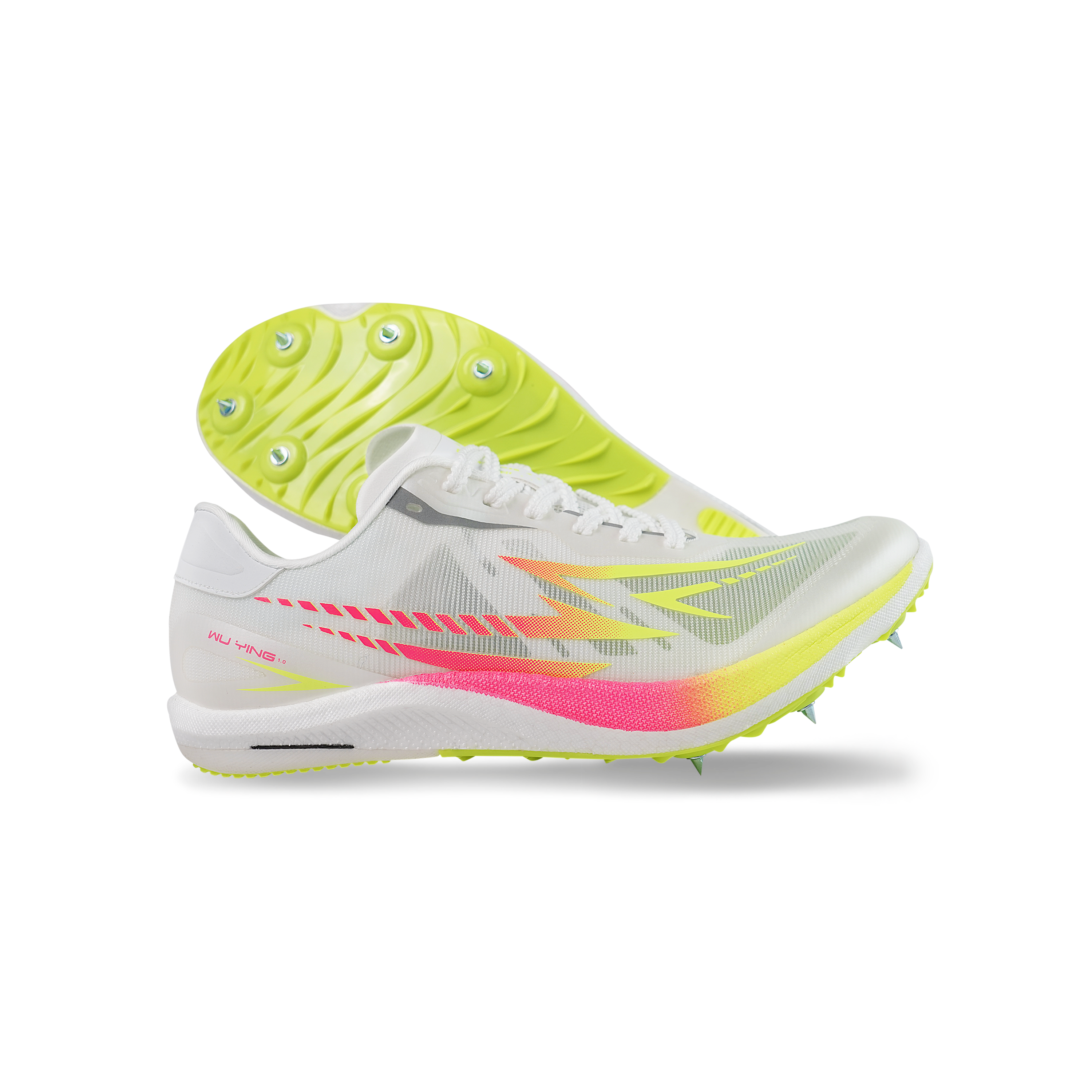 ZINGIS Slip Resistant, Abrasion Resistant, Rebound Low top Full Length Carbon Plate Running Shoes Unisex Cyan Bird