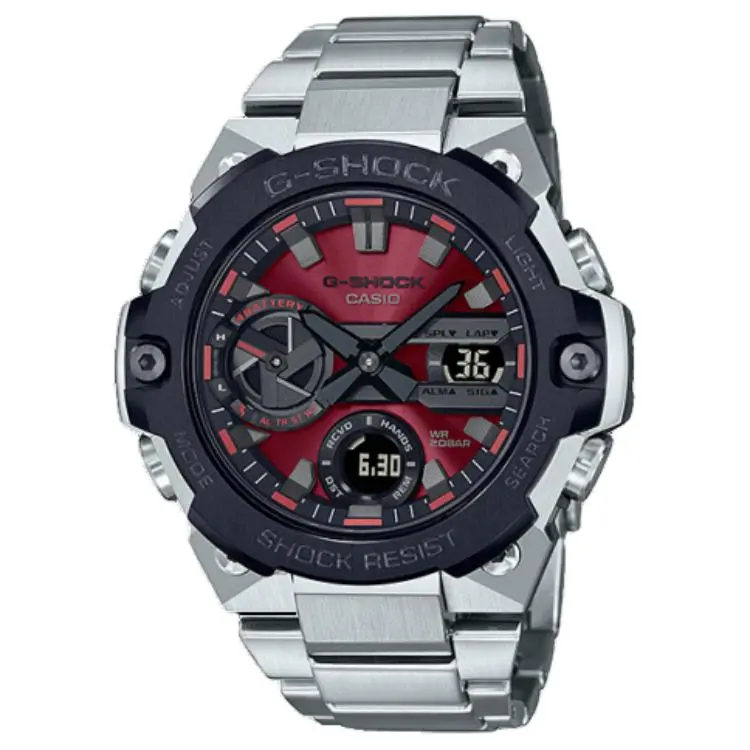 CASIO Men Red Watch GST-B400AD-1A4