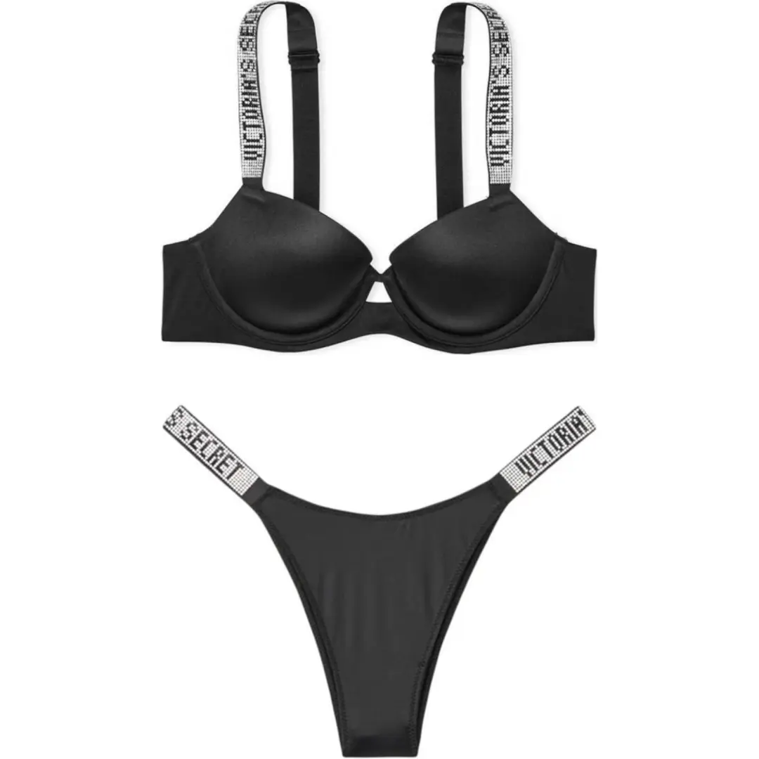 Victoria's Secret Underwear Set Women's Black
