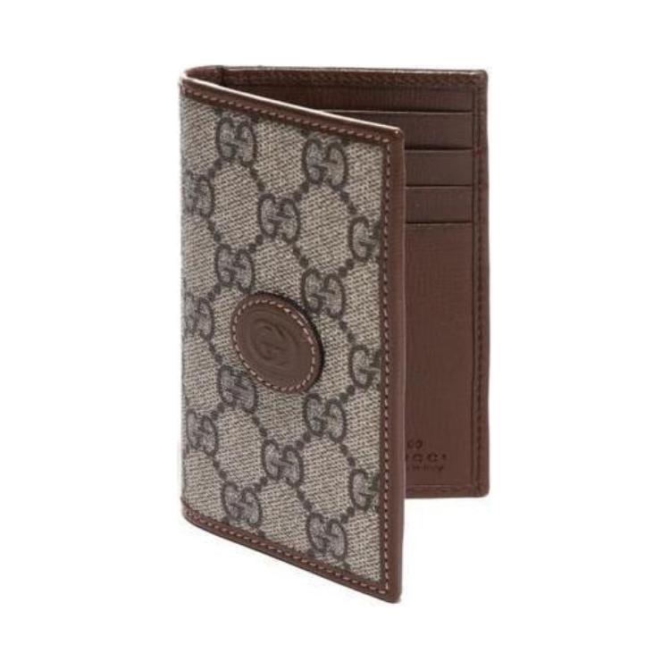 Мужской Gucci Interlocking (бежево-коричневый)